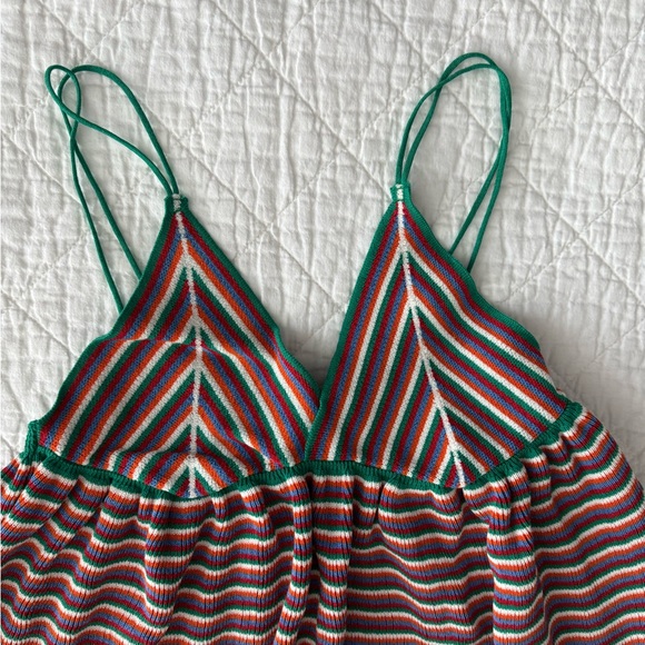 Zara Multicolor Striped Swim Coverup - Picture 2 of 5
